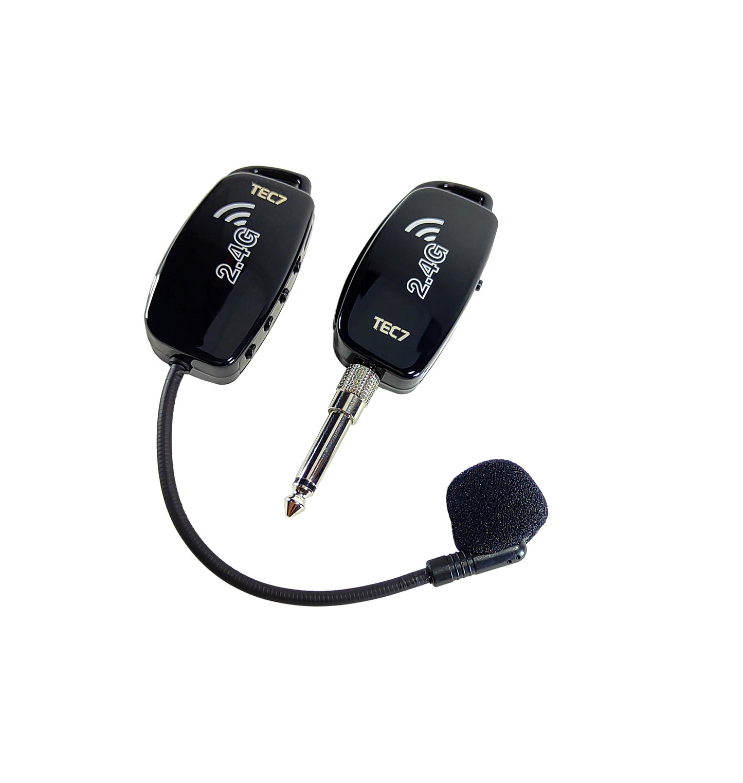 Microfone Tec7 Sem Fio Para Sax, Trompete, Trombone M20S