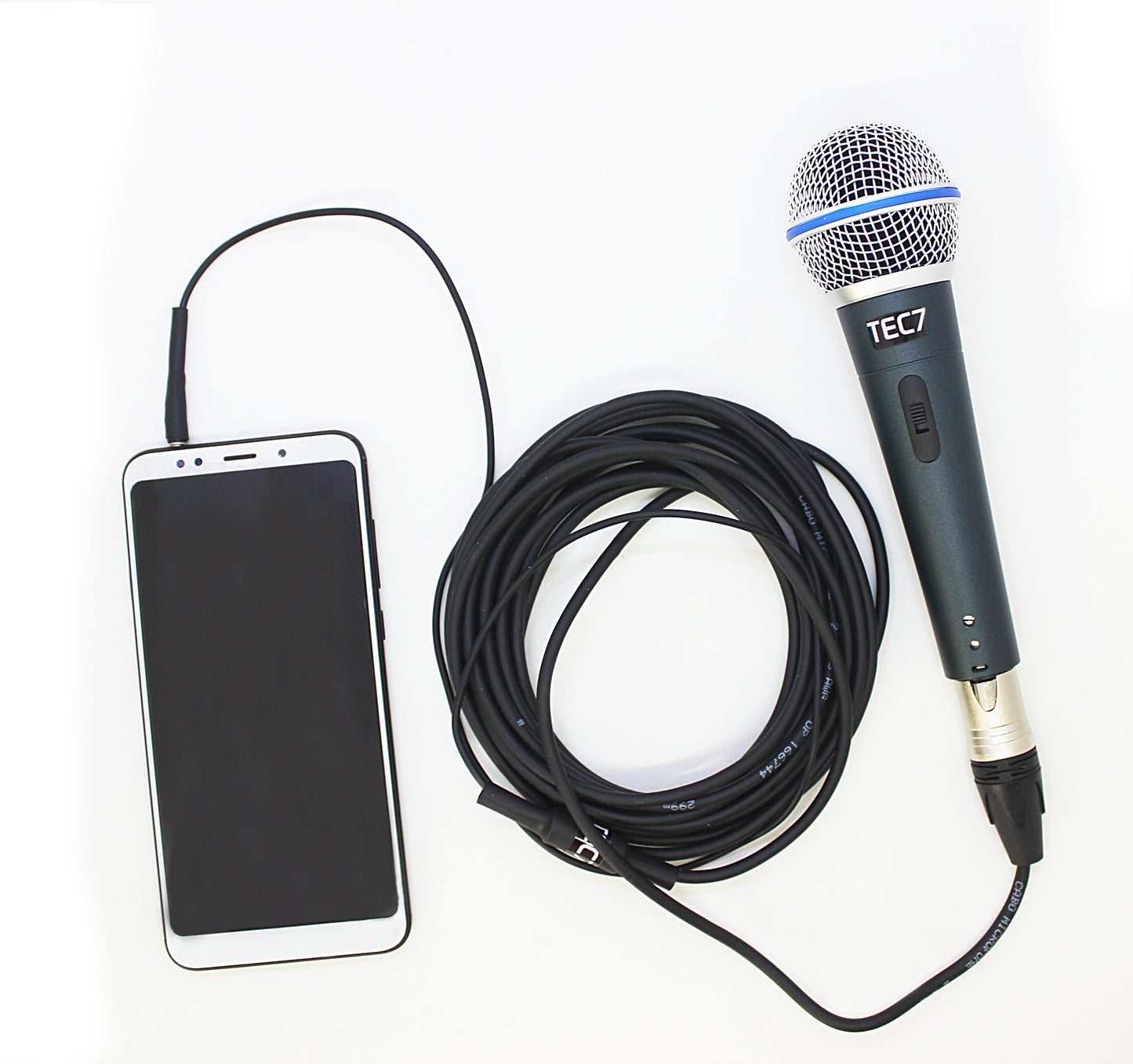 Microfone De Mão Tec7