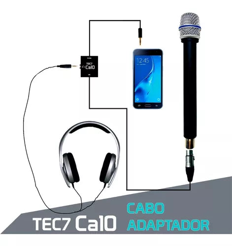 NEO-CS C/ CABO ADAPTADOR C/ SAÍDA DE FONE